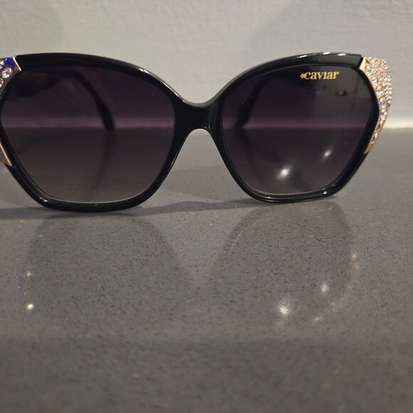 Caviar 5669 Sunglasses with authentic Swarovski Crystals - Picture 2 of 4